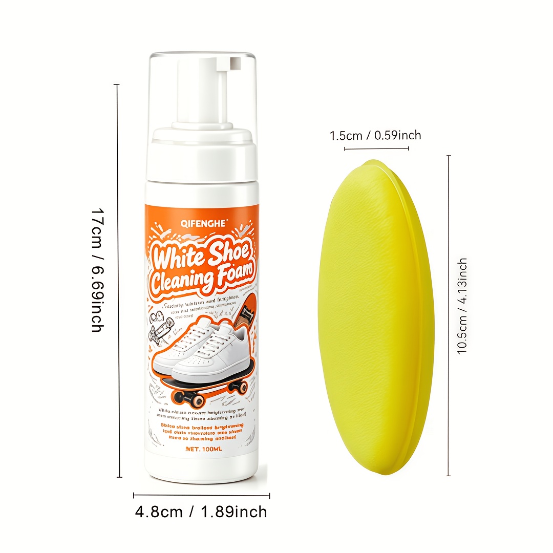 Espuma Limpadora de Sapatos Br - Sneaker Care Cleaner avaliação e preço
