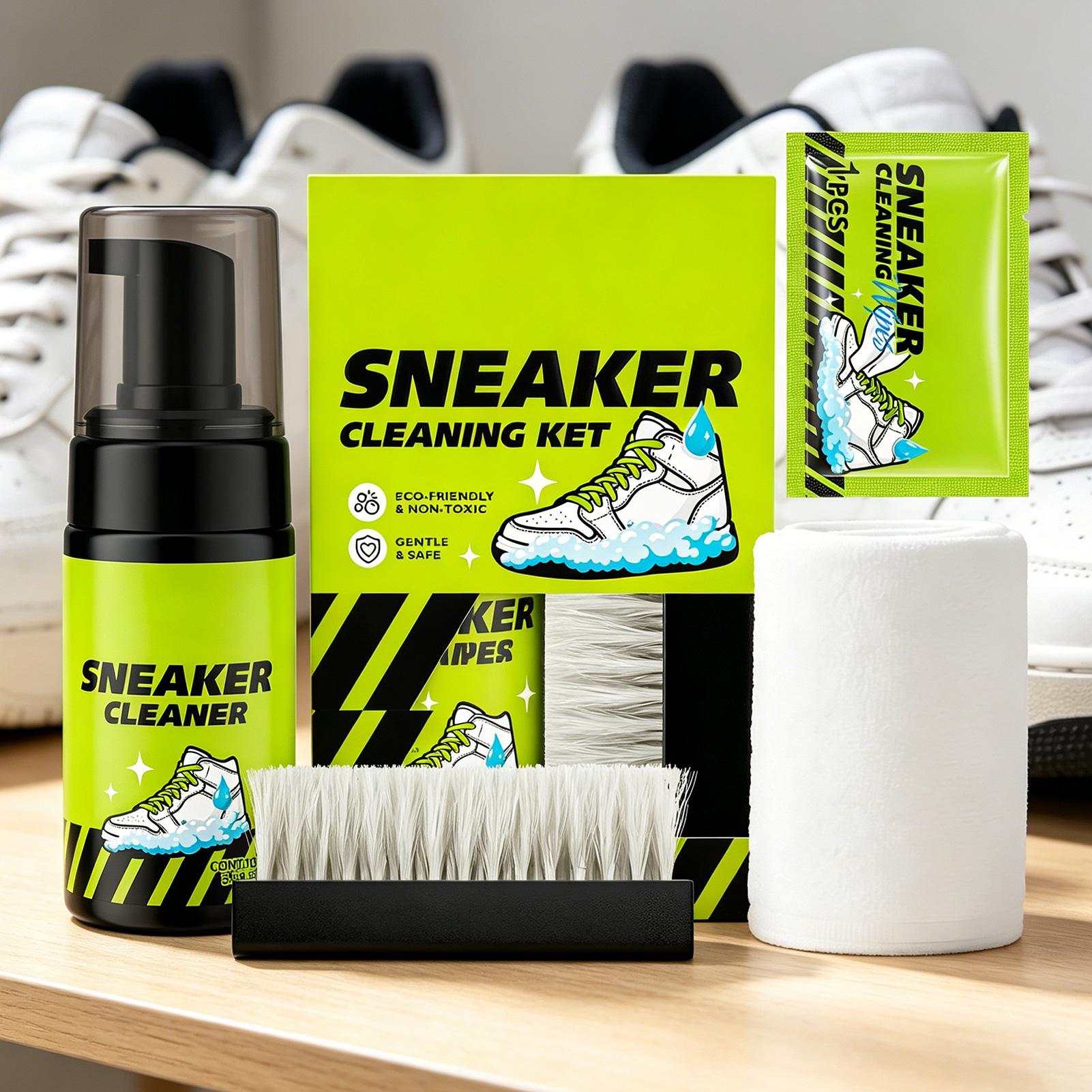 Limpador de Tênis em Espuma 4  - Sneaker Care Cleaner avaliação e preço
