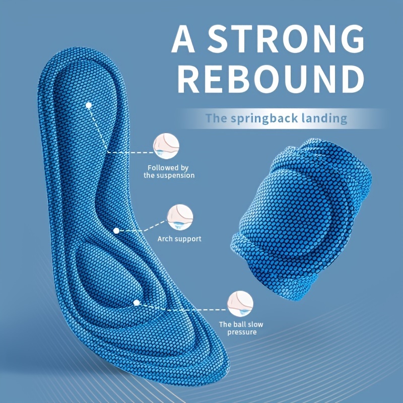 Palmilhas de Massagem Esportiv - Insole Memory Foam avaliação e preço