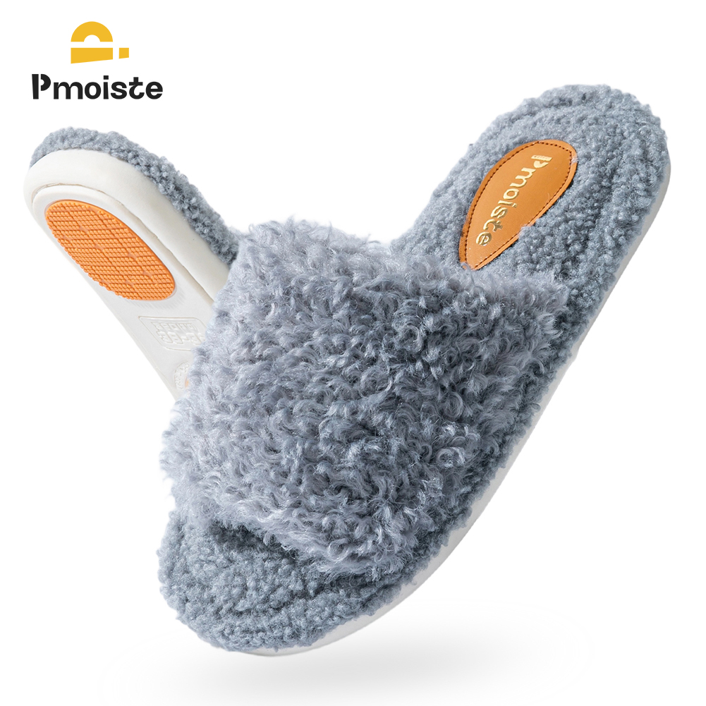 Pmoiste Chinelos de casa felpu - Insole Memory Foam avaliação e preço
