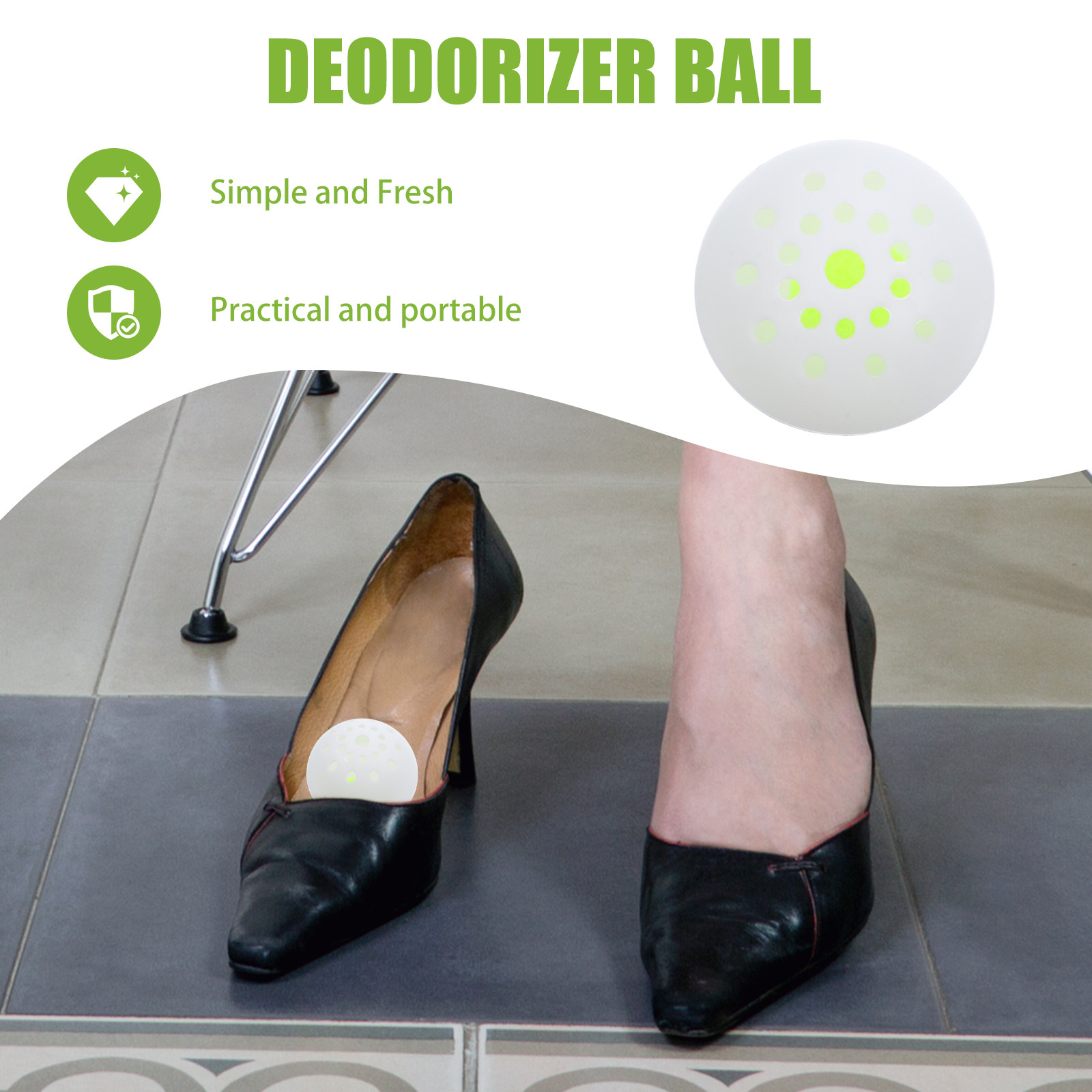 20 Peças de Pequenas Bolas Des - Shoe Deodorizer Ball avaliação e preço