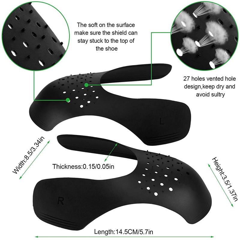 Protetor de vinco sapato anti  - Sneaker Shoe Care Kit avaliação e preço