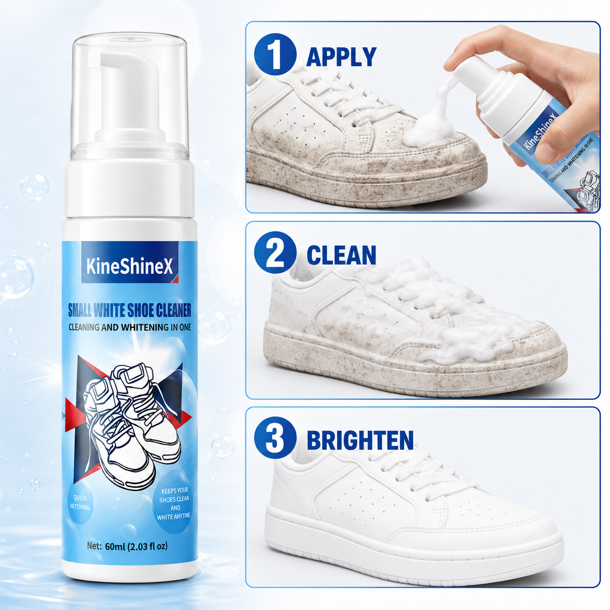 Kits de Limpeza de Calçados Gi - Sneaker Shoe Care Kit avaliação e preço