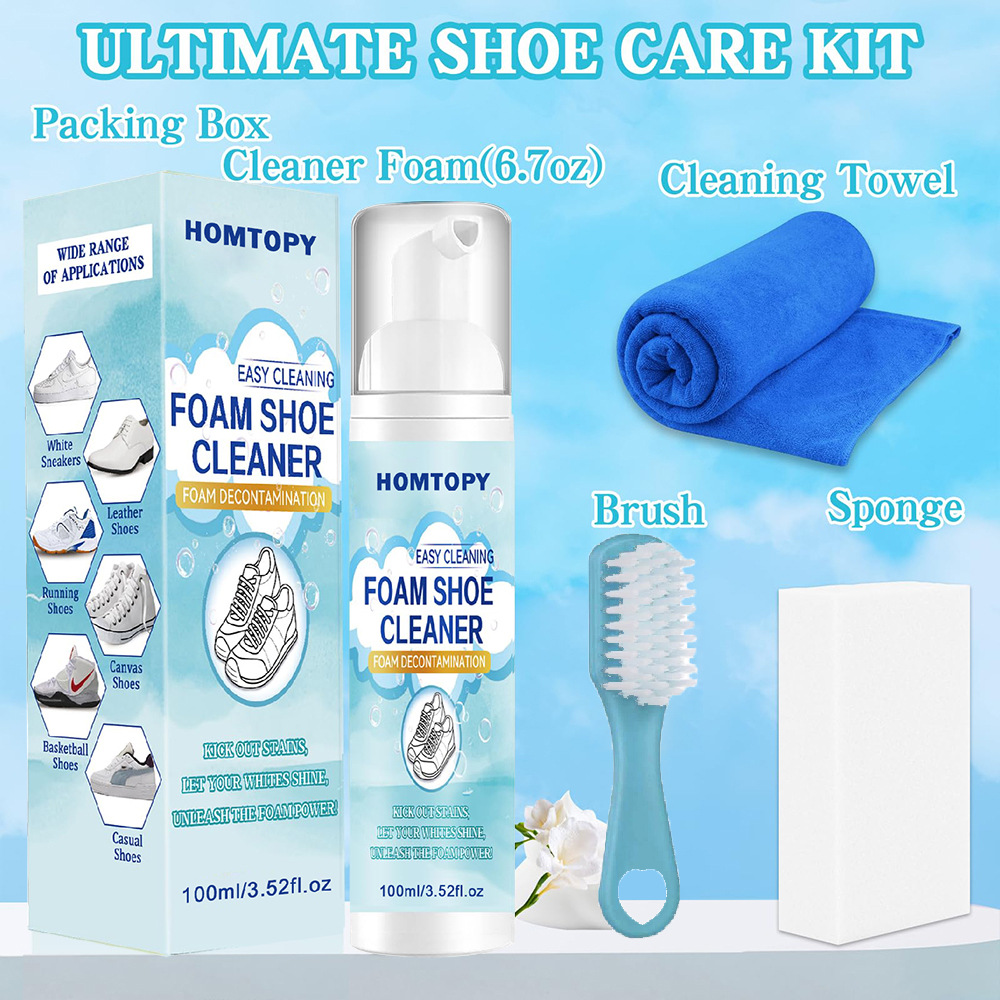Kit de limpeza de sapatos, lim - Sneaker Shoe Care Kit avaliação e preço