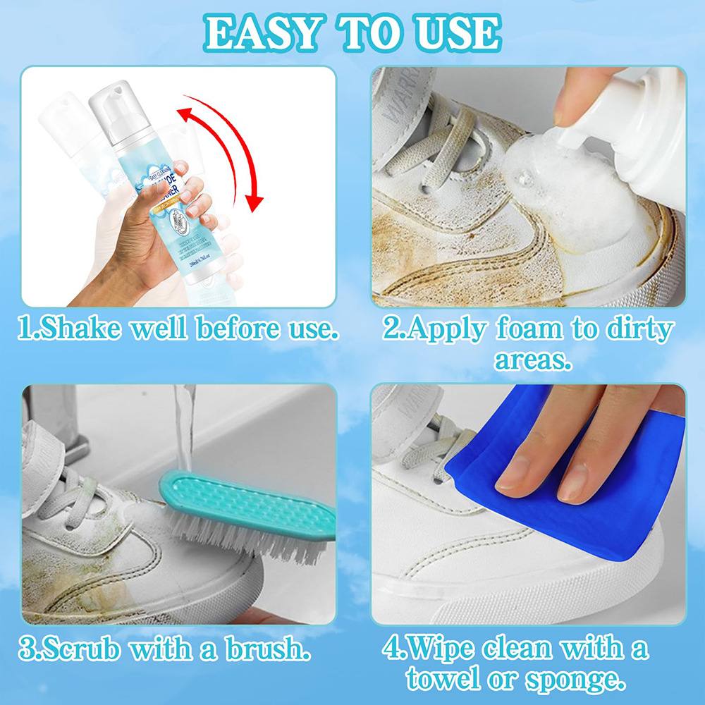 Kit de limpeza de sapatos, lim - Sneaker Shoe Care Kit avaliação e preço